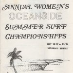 Oceanside Summer Surf Program 1977