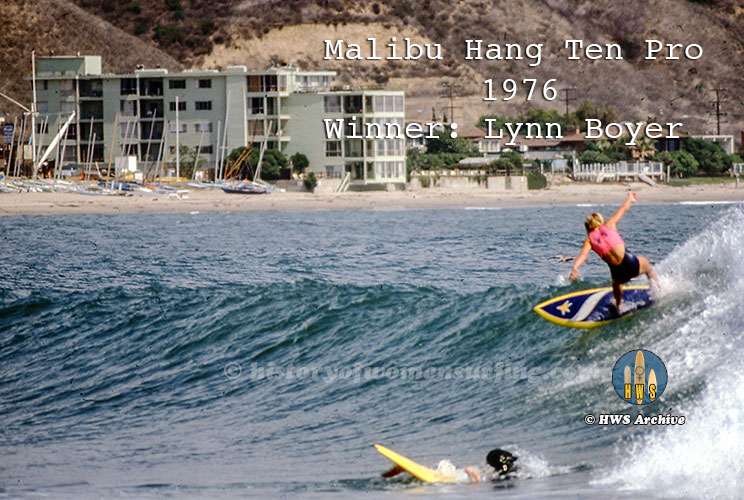 Lynn Boyer Malibu Hang Ten Pro 1976